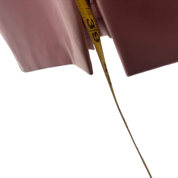 Bardot Dusty Pink Ruffle One Shoulder Knee Length Sheath Dress 6 Small - Picture 6 of 9